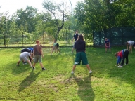 26.8.-1.9.2012 Soustředění, Ranní protažení