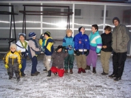 Orlomoňáci na páteční schůzce,2005