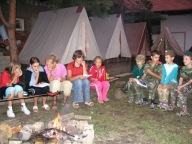 Setkání nikolčických a těšanských táborníků, léto 2005