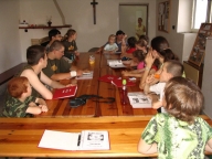 Schůzka oddílu, květen 2008