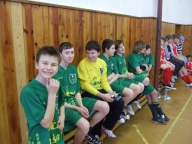 16.2.2008, Sálová kopaná žáci, Hrušovany u Brna
