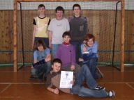16.2.2008, Sálová kopaná žáci, Hrušovany u Brna