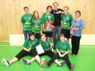 1.5.2010 Liga juniorek, Uherské Hradiště, celkové 2. místo v ČR