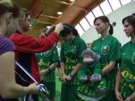 13.3.2011 Liga žákyň, celkové 2. místo, Slavkov u Brna