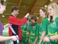 13.3.2011 Liga žákyň, celkové 2. místo, Slavkov u Brna