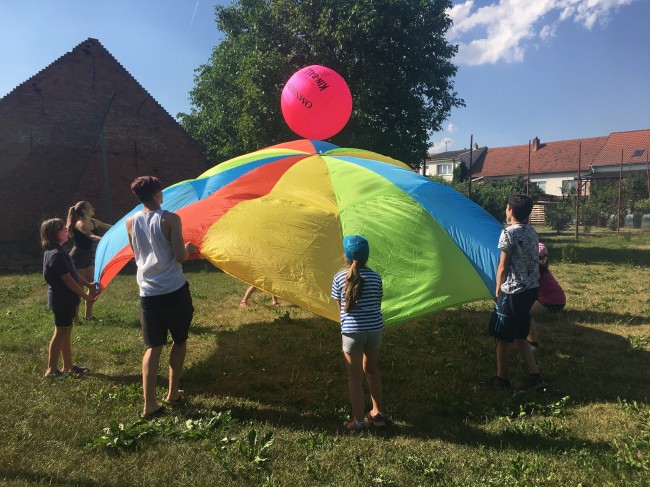 Kin Ball - velký, padák